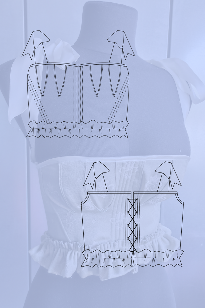 PDF PATTERN | Regency Short Stays Penelope Corset