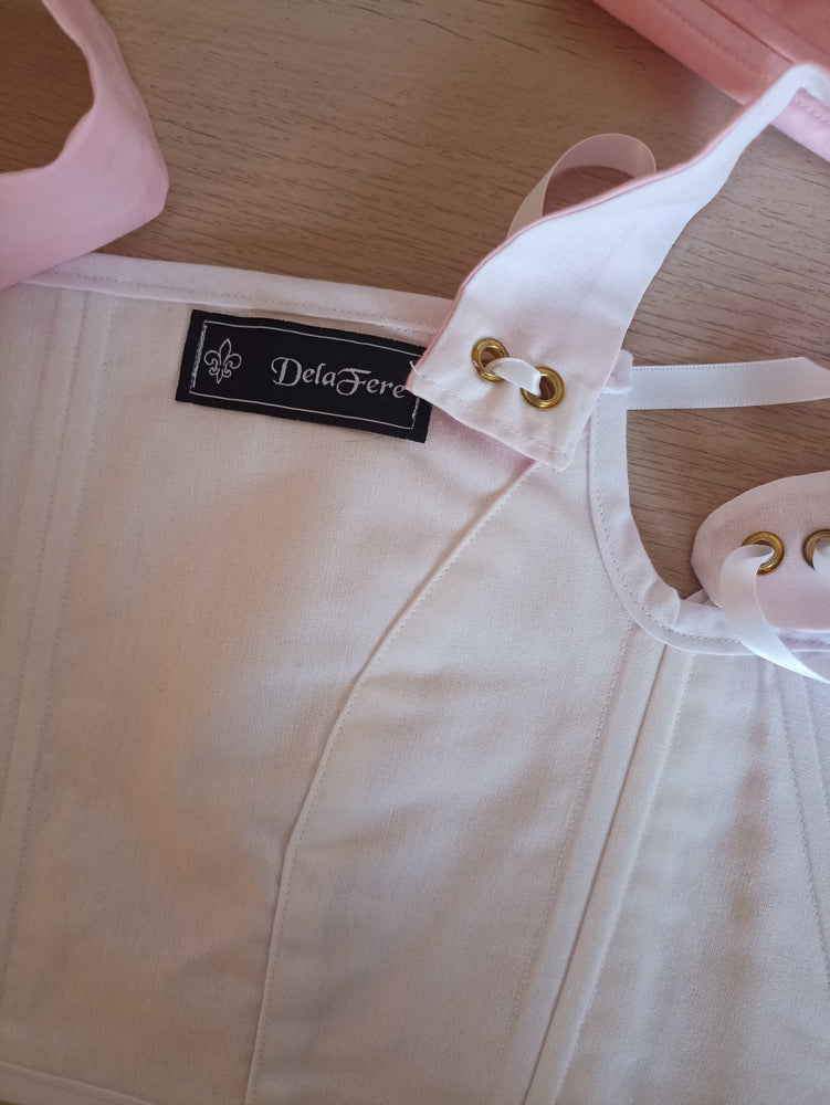 DAPHNE | Corset Premier Empire | Coton Rose